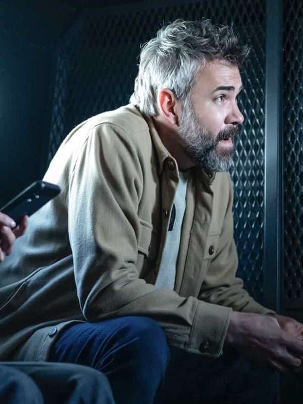 Murder In a Small Town S02 Rossif Sutherland Beige Jacket