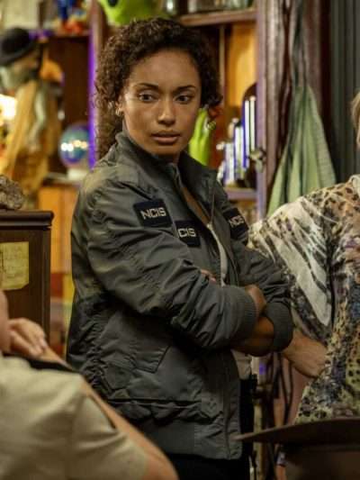 NCIS Sydney Olivia Swann Grey Bomber Jacket