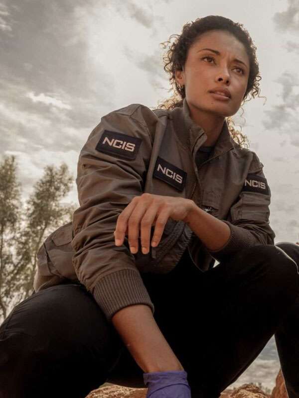 NCIS Sydney S03 Olivia Swann Grey Bomber Jacket