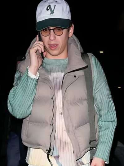 Buy Marcello Hernandez Grey Puffer Vest
