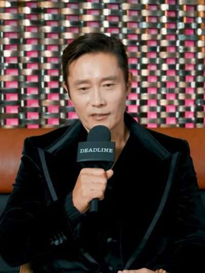 No Other Choice Lee Byung-hun Black Velvet Blazer