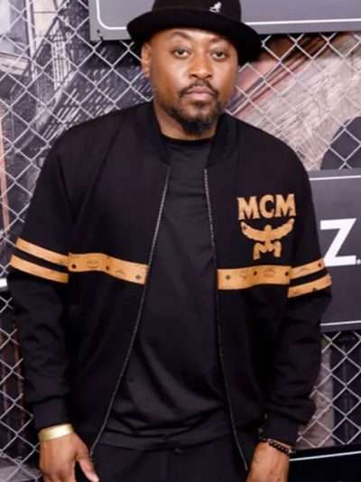 Omar Epps Power Book III Raising Kanan S03 MCM Bomber Jacket