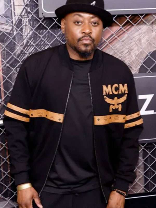 Omar Epps Power Book III Raising Kanan S03 MCM Bomber Jacket