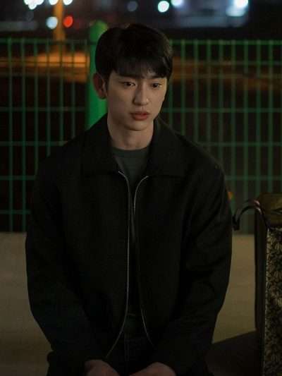 Park Jin-young Our Unwritten Seoul Black Jacket