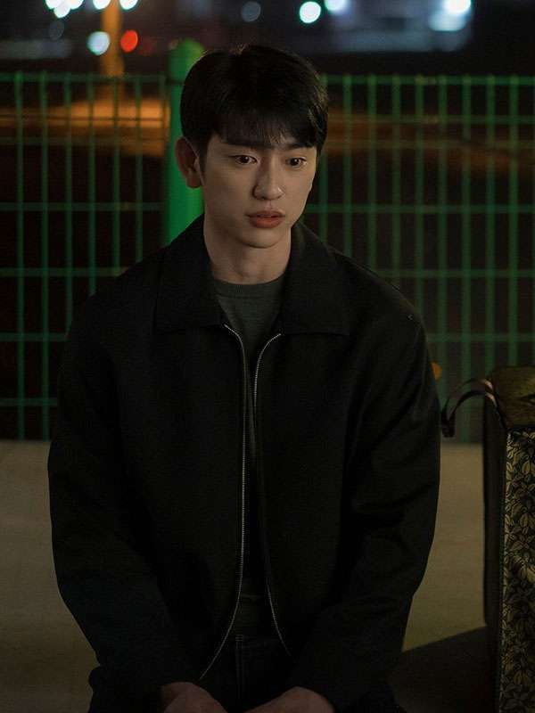 Park Jin-young Our Unwritten Seoul Black Jacket