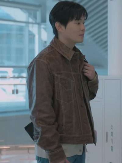 Our Unwritten Seoul 2025 Ryu Kyung soo Leather Jacket