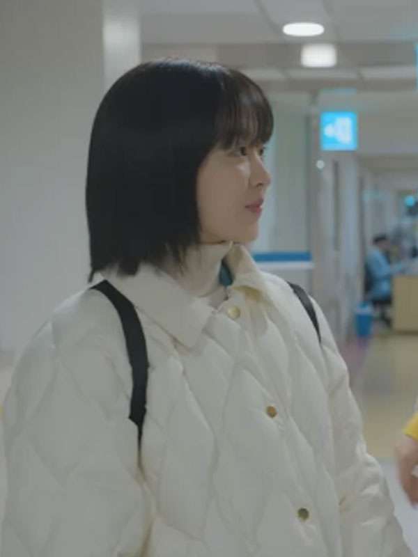 Our Unwritten Seoul S01 Park Bo-young White Jacket