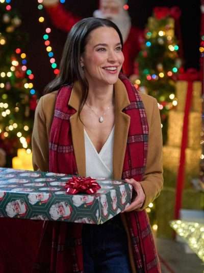 Rhiannon Fish The Christmas Cup Brown Wool Coat