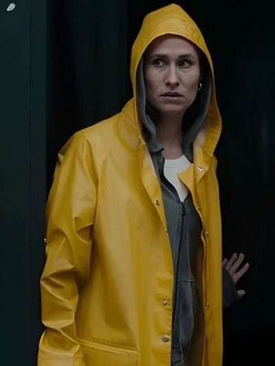Rosalinde Mynster A Copenhagen Love Story 2025 Yellow Rain Coat