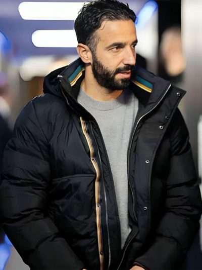 Ruben Amorim Black Hooded Jacket