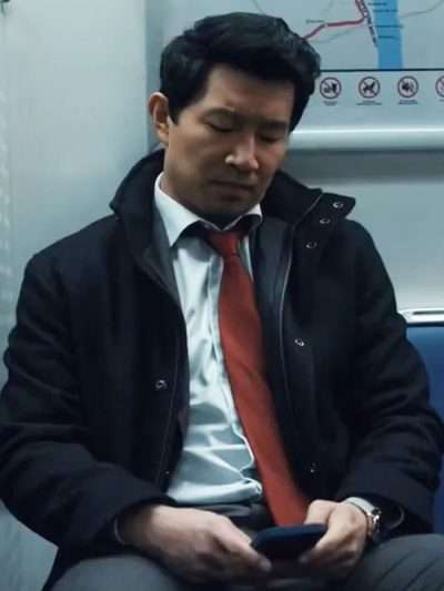 Simu Liu 2025 The Copenhagen Test Black Wool Jacket