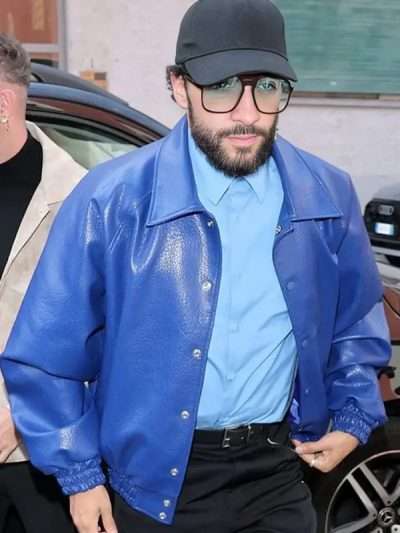 Football Match 2025 Sofiane Pamart Blue Jacket
