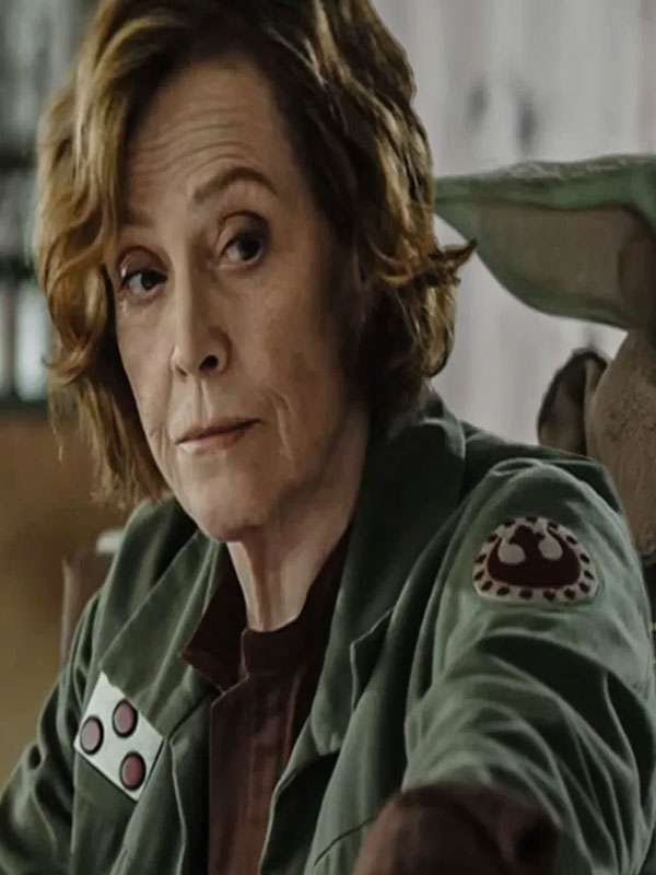 Star Wars The Mandalorian and Grogu Sigourney Weaver Cotton Jacket