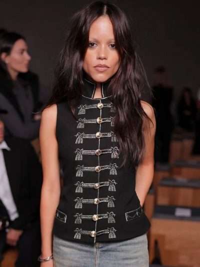 Summer 2026 Fashion Show in Paris Jenna Ortega Vest