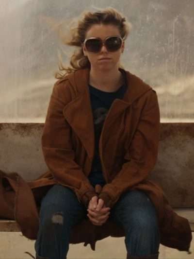 Supergirl 2026 Milly Alcock Brown Cotton Coat