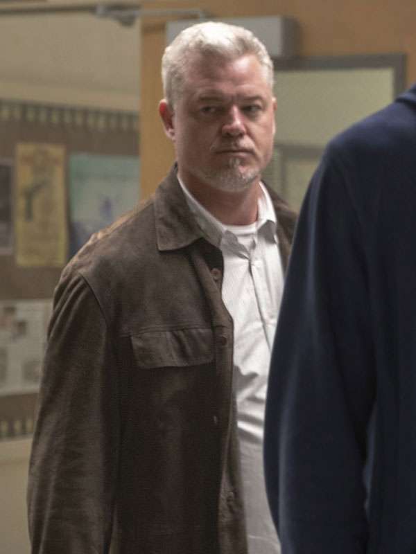 TV Series Euphoria Eric Dane Brown Suede Leather Jacket