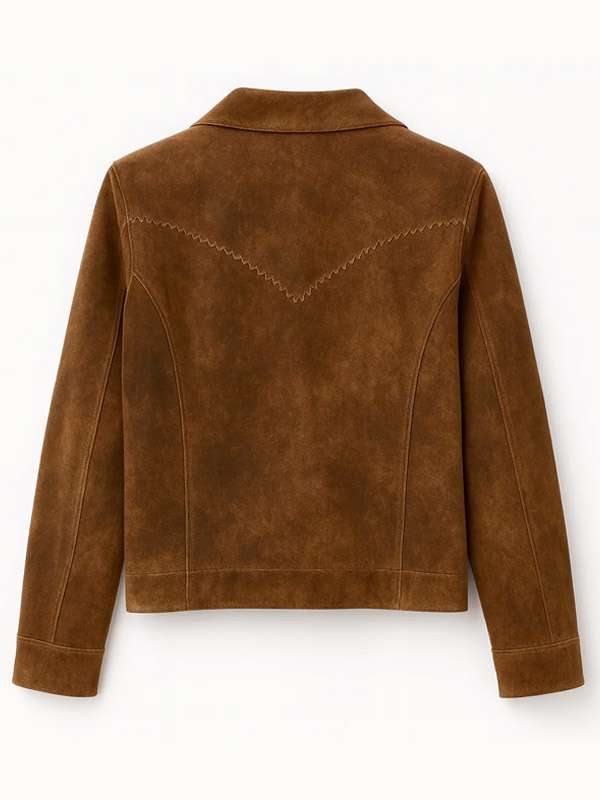 Happy’s Place S02 Bobbie Suede Leather Jacket