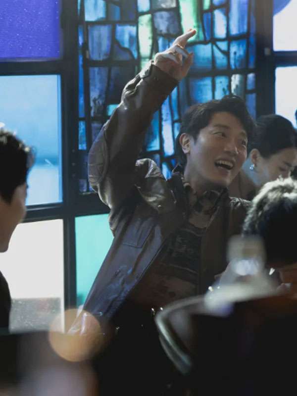 TV Series No Other Choice 2025 Sun-chul Brown Leather Jacket