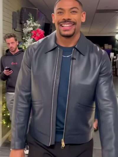 TV Series The Jennifer Hudson Show Aaron Pierre Blue Jacket