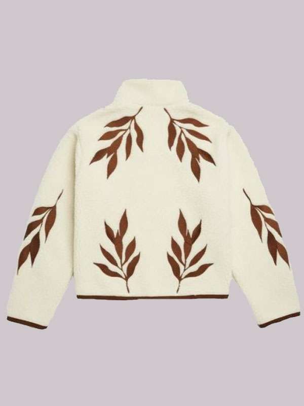 Taylor Swift Willow White Sherpa Jacket