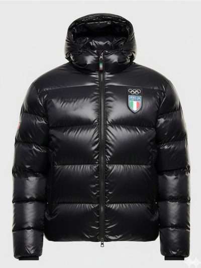 Italy Winter Olympics Puffer Jacket