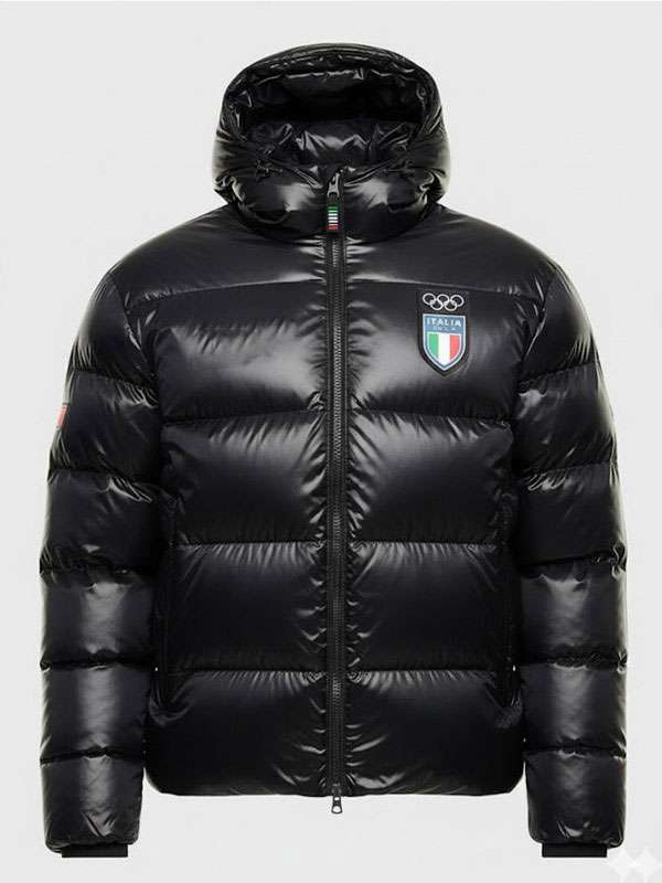 Italy Winter Olympics Puffer Jacket