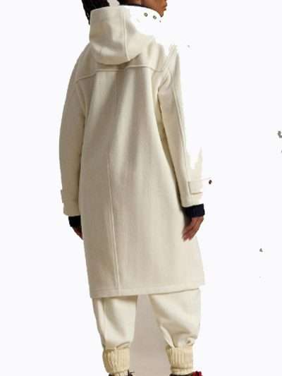 Team USA Olympics 2026 Opening Ceremony White Toggle Coat