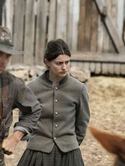 The Abandons 2025 Dahlia Teller Grey Wool Jacket