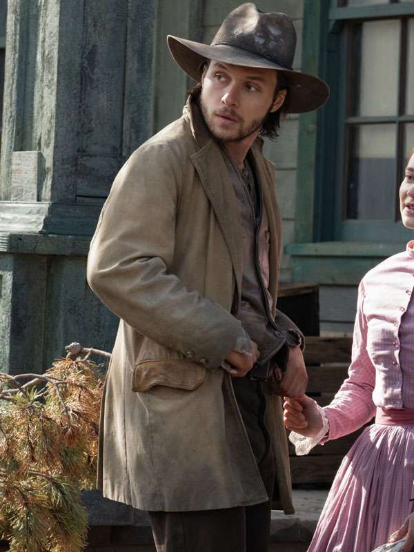 The Abandons S01 Elias Teller Brown Cotton Coat