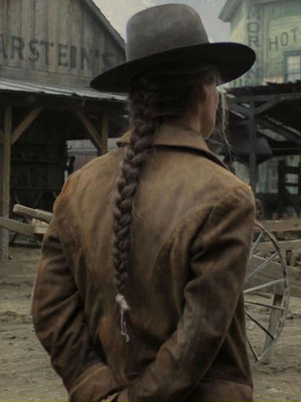 The Abandons 2025 Lena Headey Cotton Coat