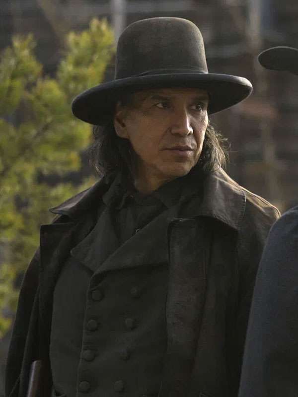 The Abandons 2025 Michael Greyeyes Black Coat