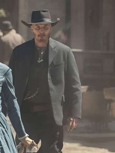 Toby Hemingway The Abandons Black Blazer