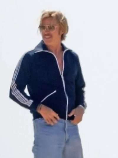 The Adventures of Cliff Booth Brad Pitt Track Jacket