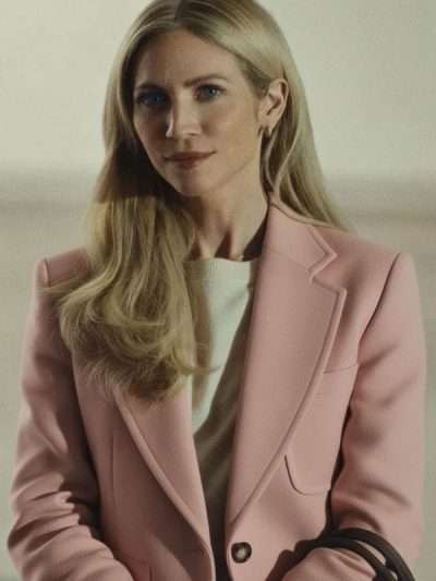 Brittany Snow The Beast in Me Pink Blazer