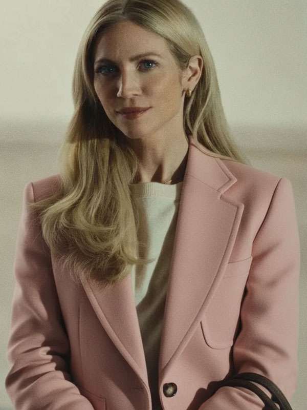 Brittany Snow The Beast in Me Pink Blazer