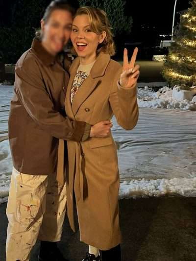 The Christmas Baby 2025 Ali Liebert Brown Coat