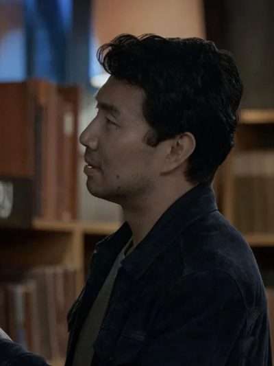 The Copenhagen Test 2025 Simu Liu Black Suede Leather Jacket