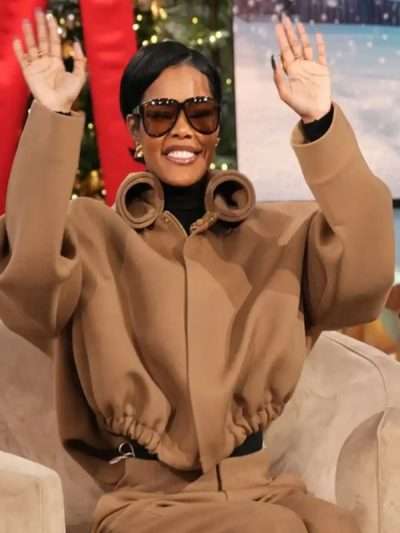 Teyana Taylor The Jennifer Hudson Show 2025 Brown Jacket