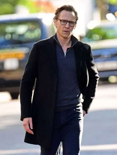 Tom Hiddleston The Night Manager Black Coat