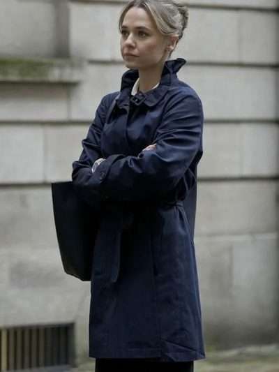 Sarah Plankmore The Rainmaker Blue Coat