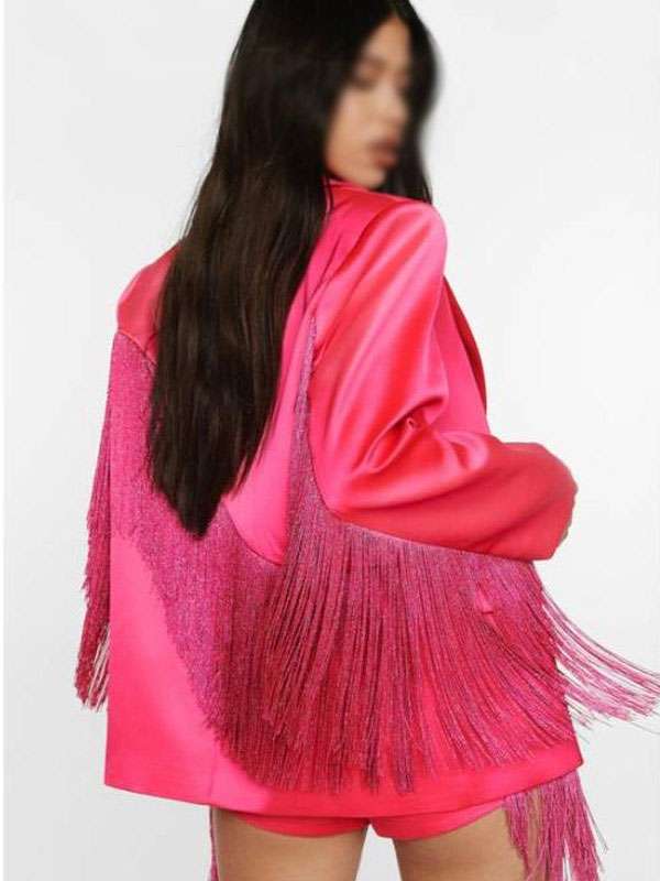 The Road S01 Britnee Kellogg Pink Blazer