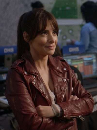 The Rookie Jessica Russo Brown Leather Jacket