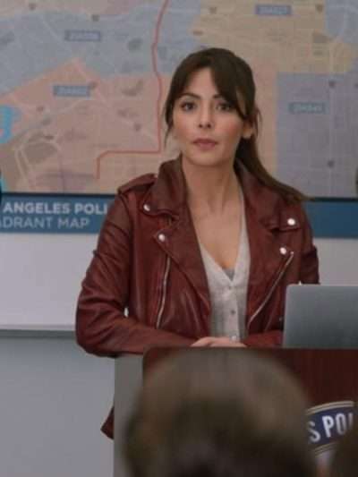 Bailey Nune The Rookie Green Leather Jacket