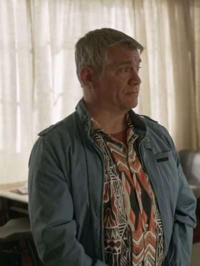 The Rookie Oscar Hutchinson Blue Bomber Jacket