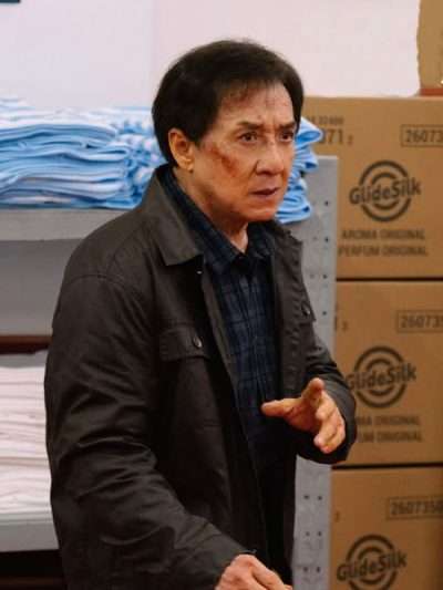 The Shadow’s Edge 2025 Jackie Chan Brown Cotton Jacket