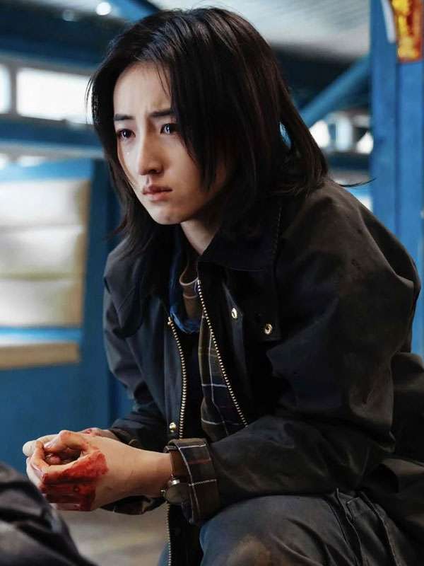 The Shadow’s Edge Zhang Zifeng Black Cotton Jacket
