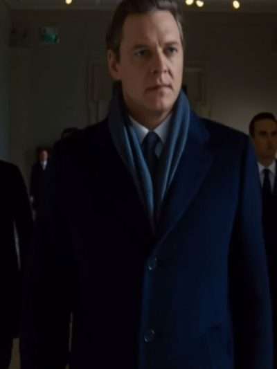 Kenneth Branagh The Thomas Crown Affair 2025 Wool Coat