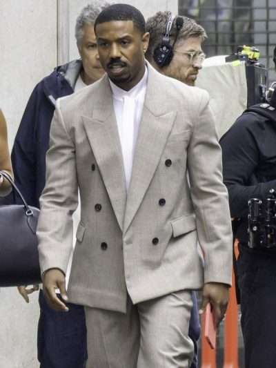 Michael B Jordan The Thomas Crown Affair Grey Suit