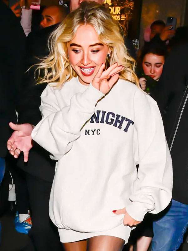 Sabrina Carpenter Late Night NYC Sweatshirt