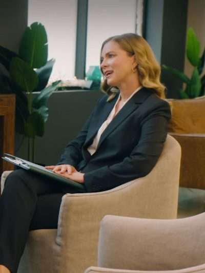 Cindy Busby There's No Place Like Christmas Blazer